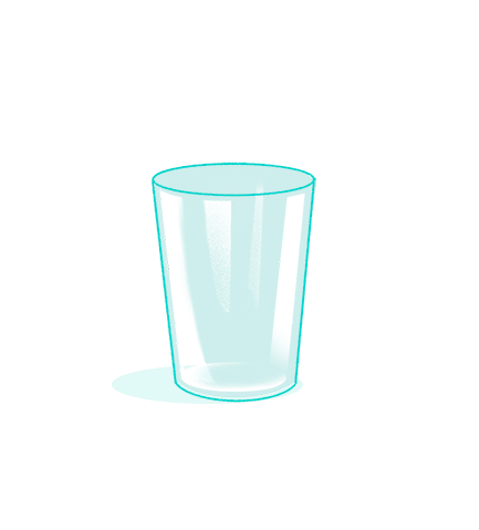 Empty glass