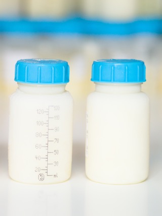 If you build up a supply of milk in storage you will be sure not to run out when you need it the most.
